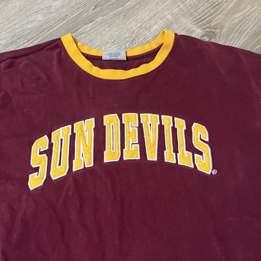 Vintage Colosseum Arizona State Sun Devils Maroon Shirt XL